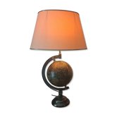 Lampe mappemonde vintage