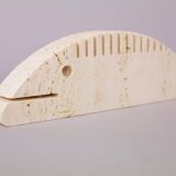 Fish of Fratelli Mannelli, travertine, Italy, circa 1970