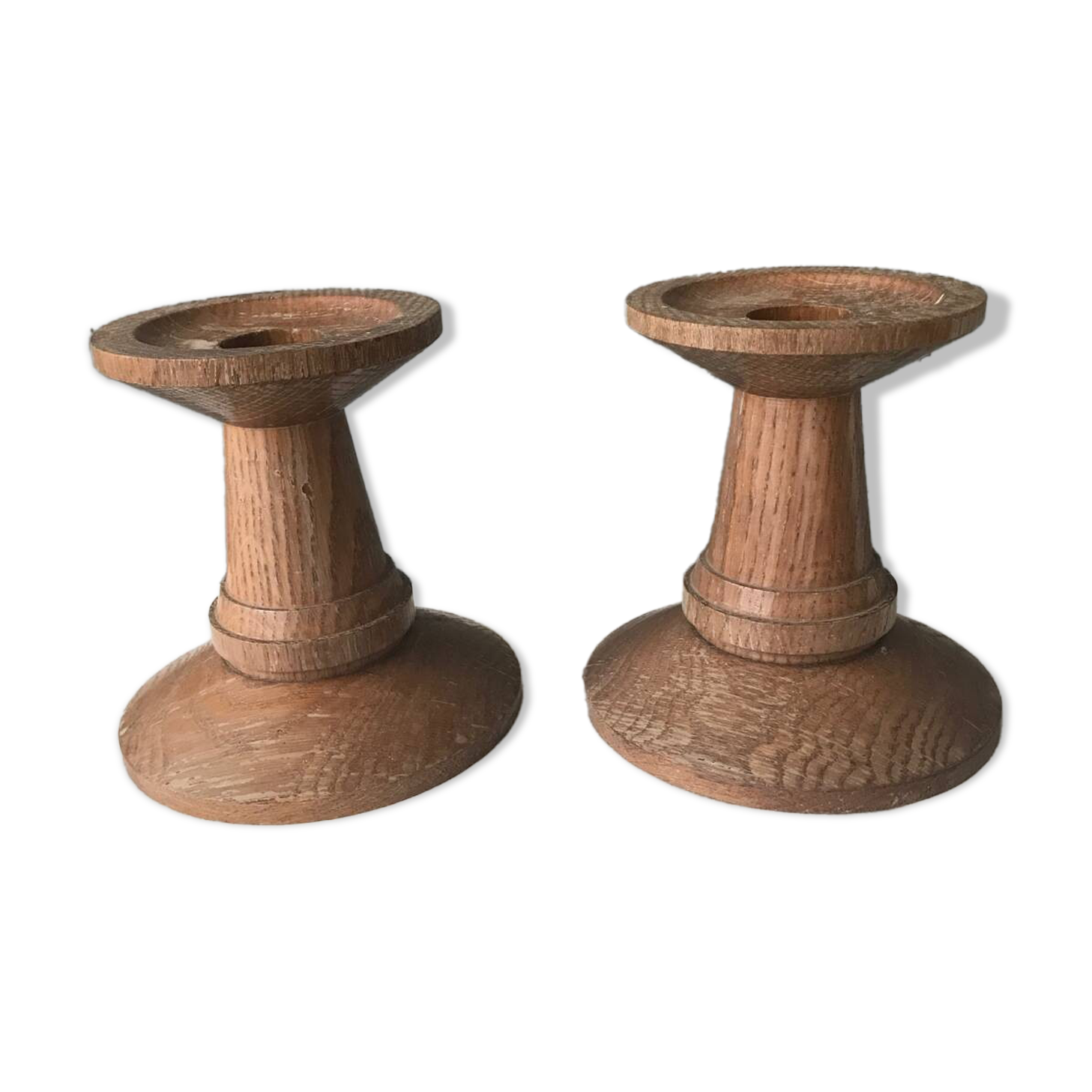 Pair of designer candlesticks