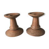 Pair of designer candlesticks