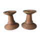 Pair of designer candlesticks