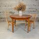 Table ronde extensible