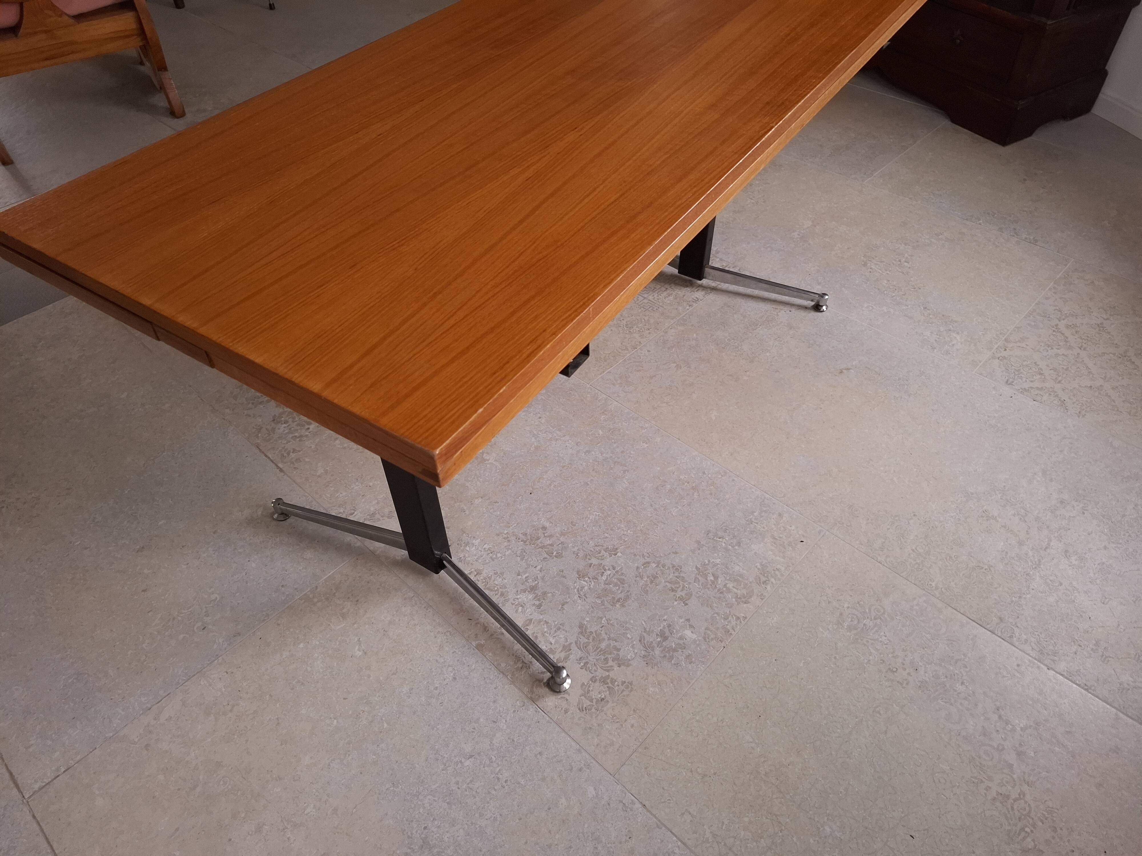 Table modulable extensible, années 50-60