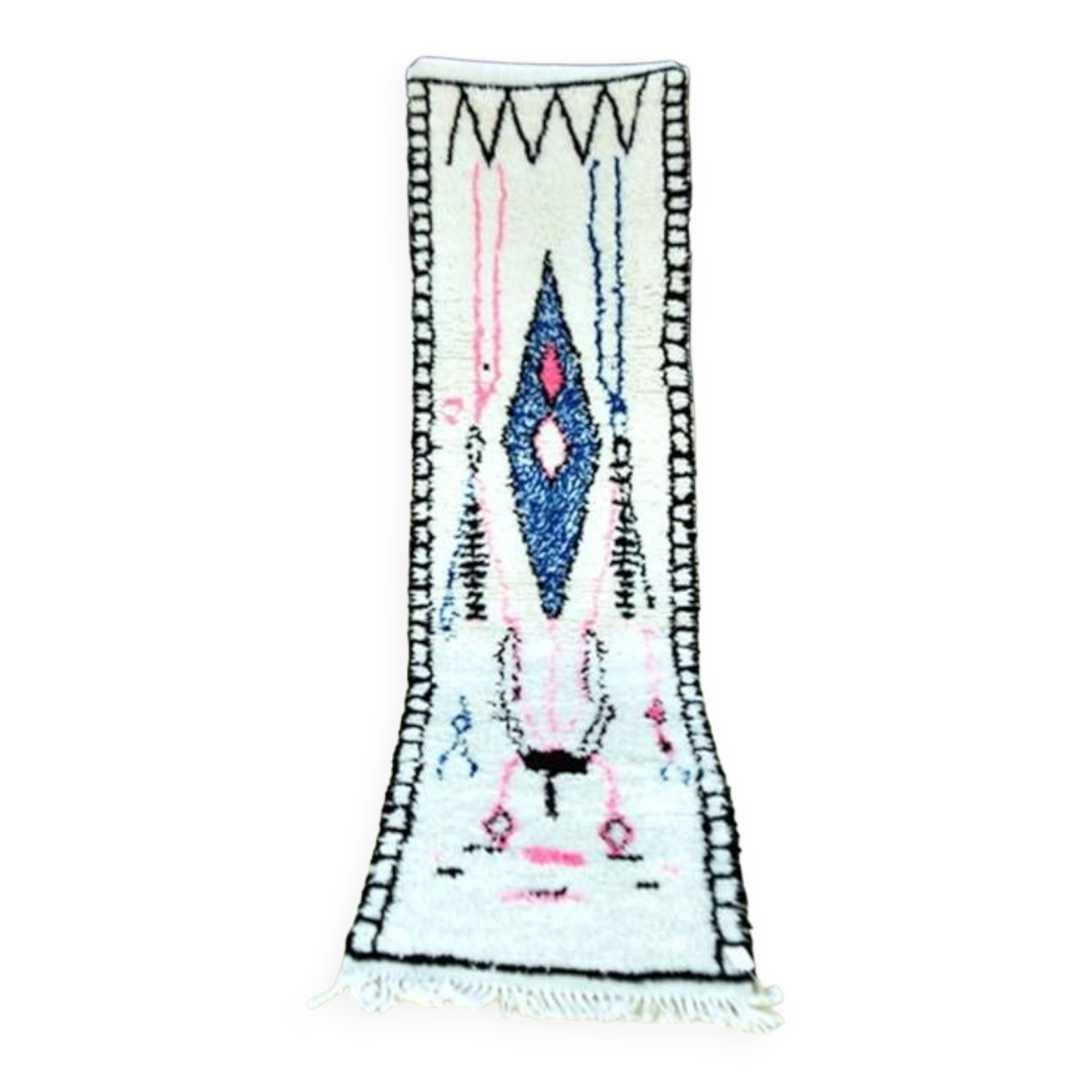 Azilal Moroccan Berber hallway rug 290 x 70 cm New