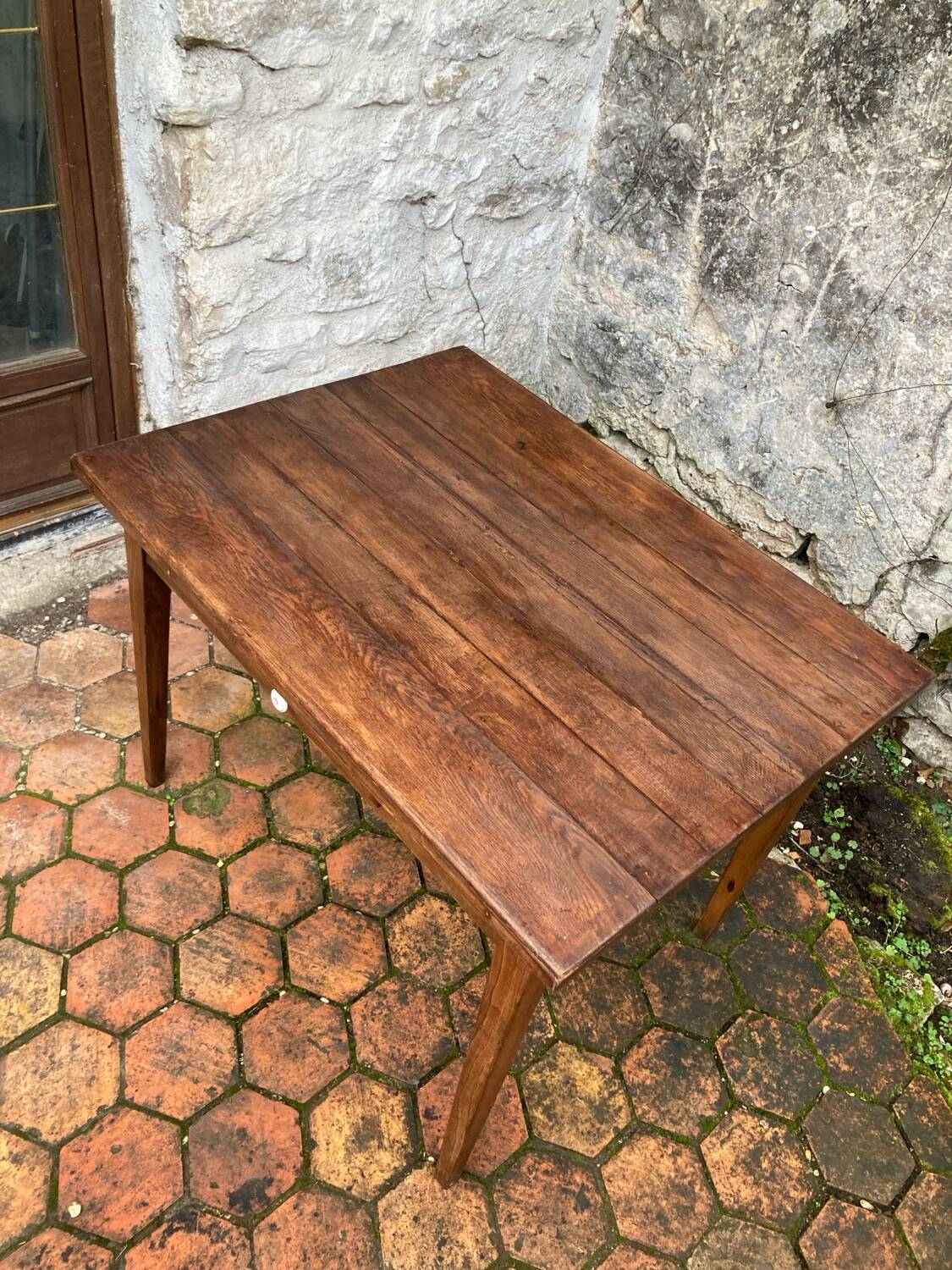 Old farmhouse table