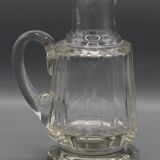 Old le creusot crystal carafe pitcher 19th century
