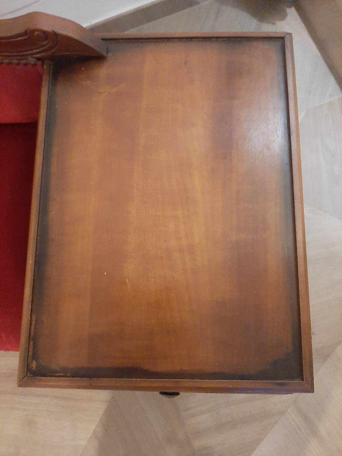 Jolie fauteuil causeuse- meuble entrée-Louis XV