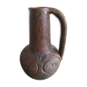 Brutalist pitcher vase in Campo Piannon orezza gres