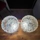 Pair of Vianne glass ceiling lights