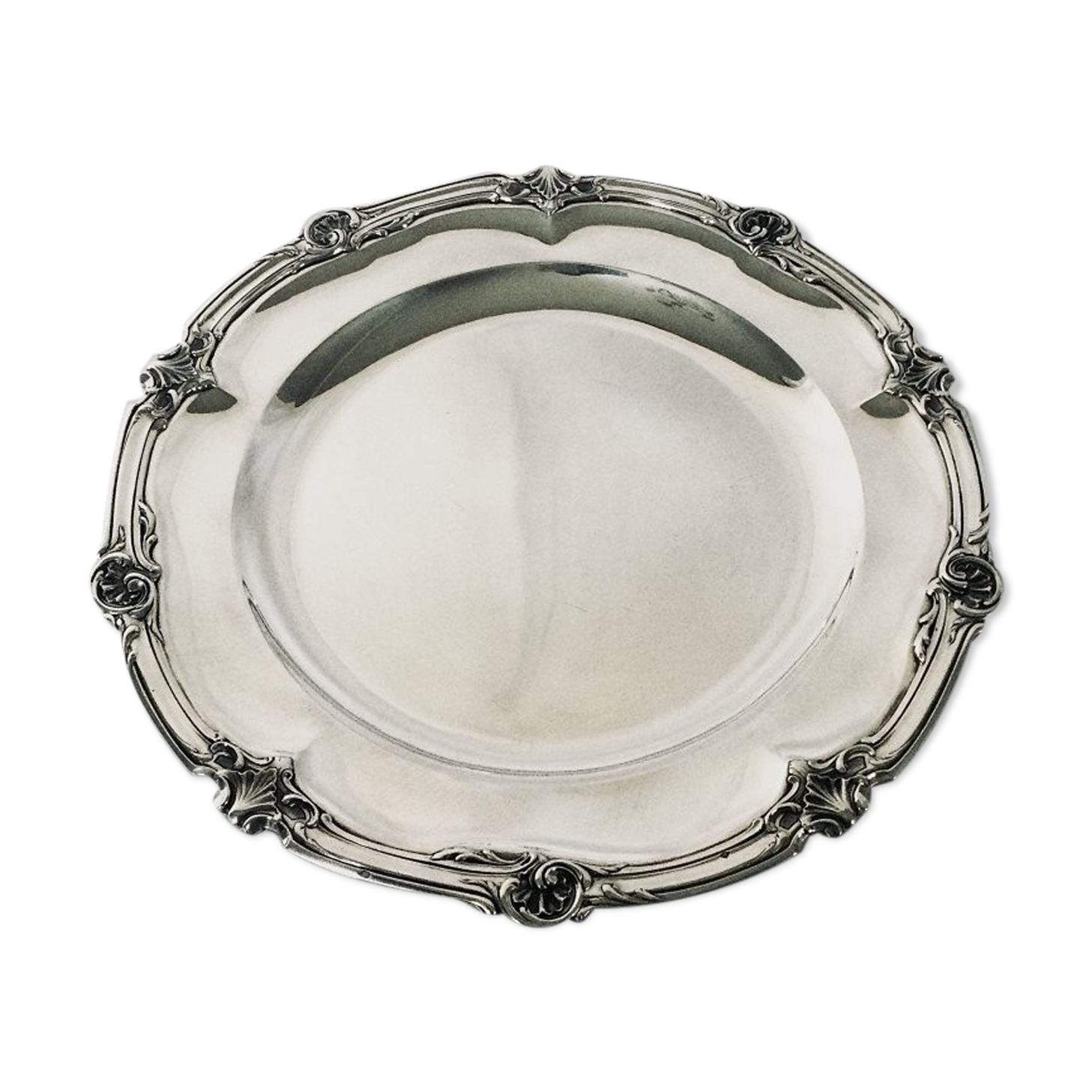 Eugène Lefebvre - Solid Silver Dish