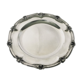 Eugène Lefebvre - Solid Silver Dish