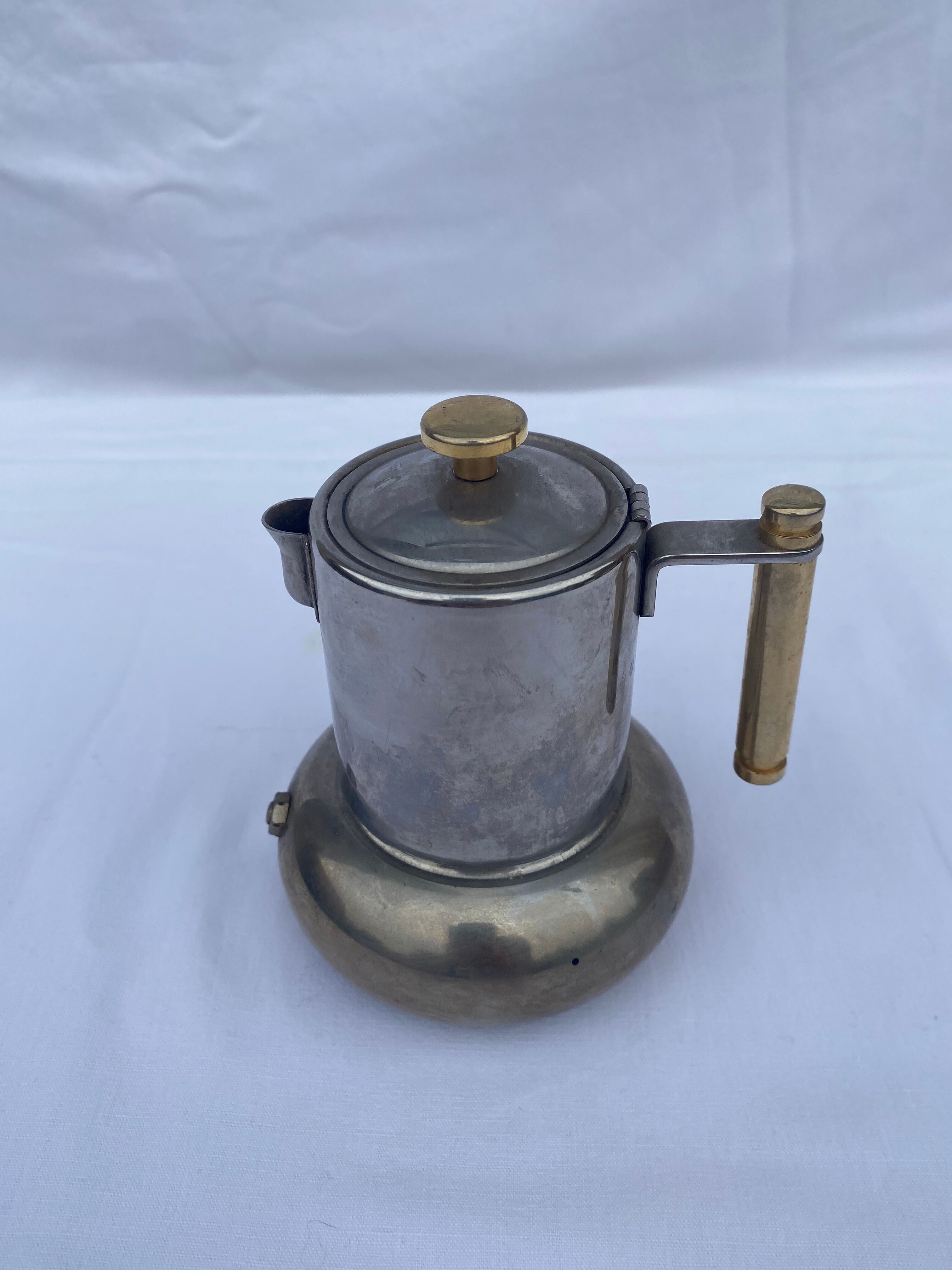 Italian stainless steel coffee maker