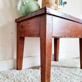 Old wooden coffee table