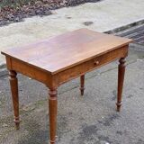 Louis Philippe desk in solid oak from the 19th century.