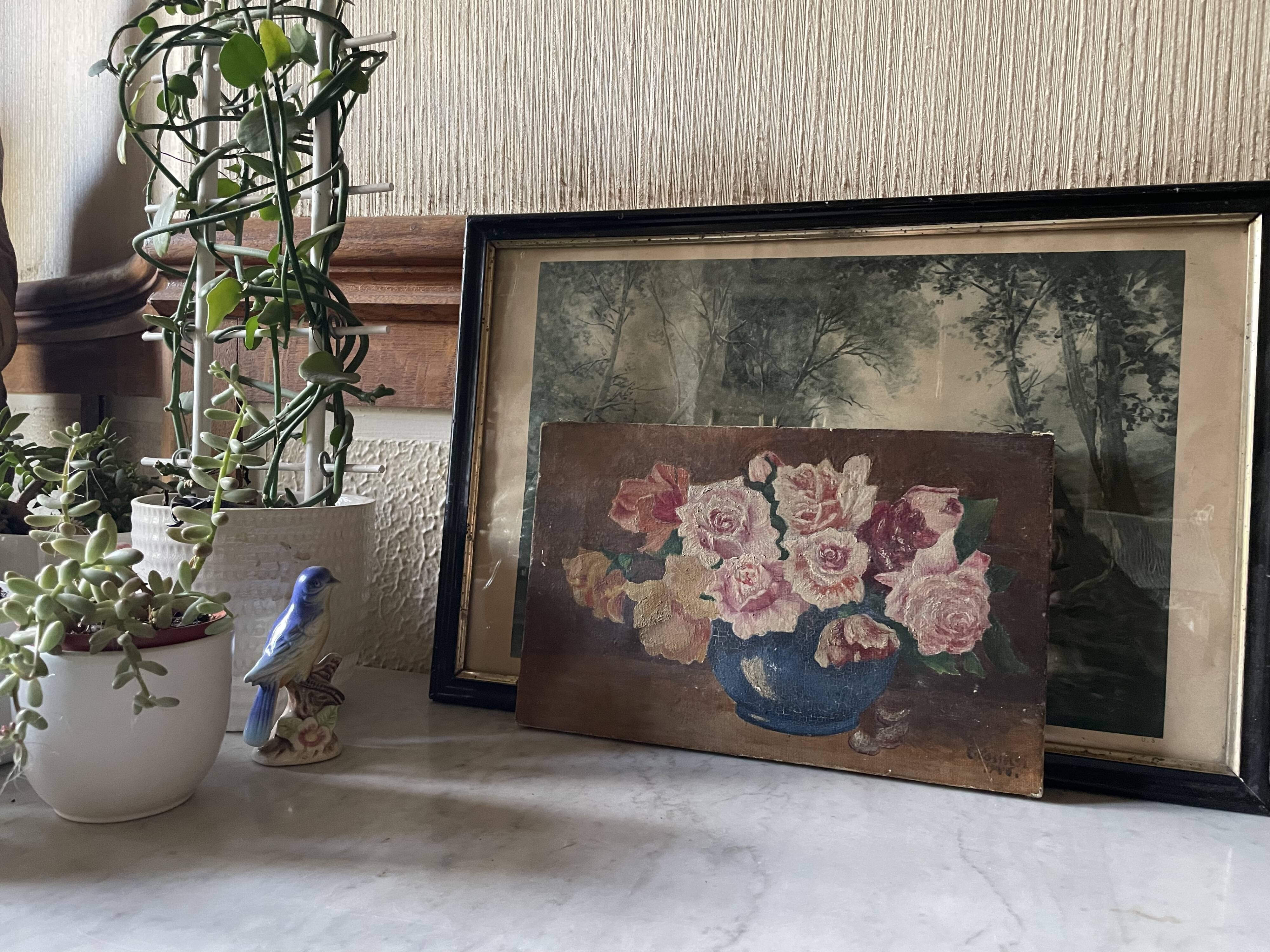 Bouquet de roses 1906