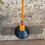 Wall lamp - 2 arms - orange and black