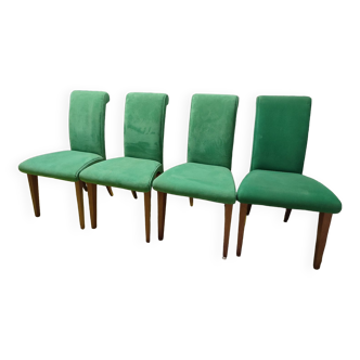 4 chaises Cattelan vintage Italie