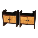Paire de tables de chevet de style Art Déco