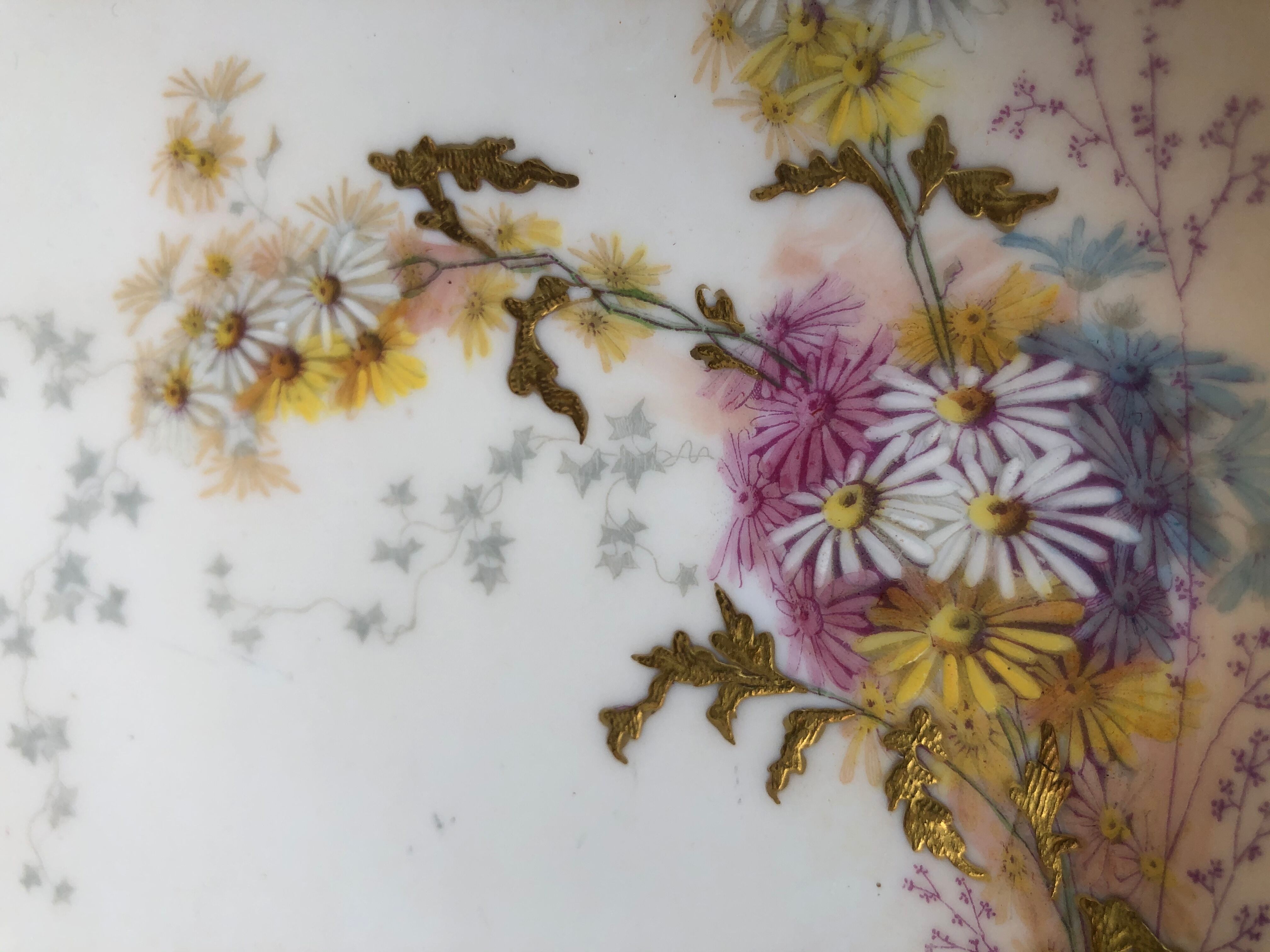 Plate Porcelaine Limoges signed