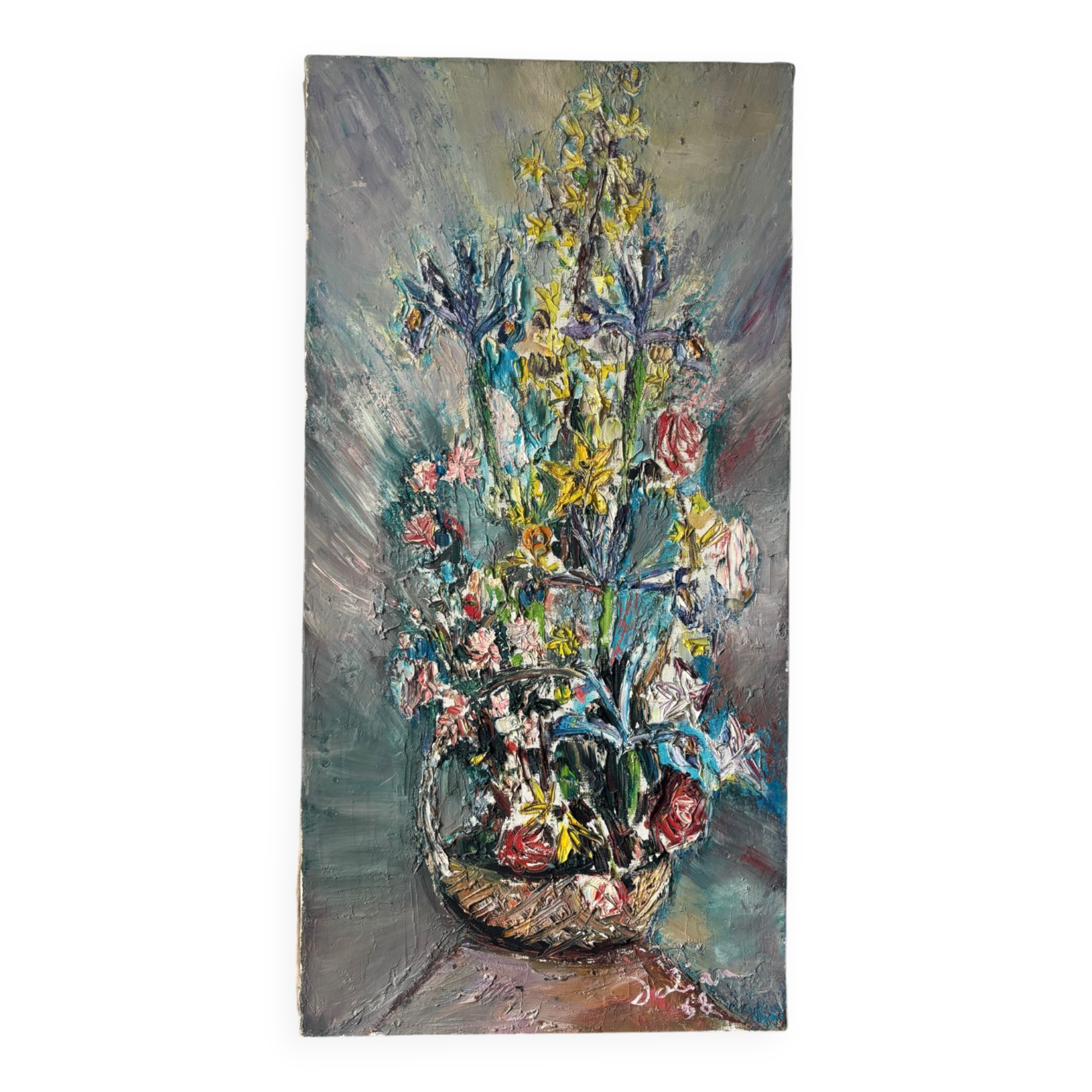 Signed bouquet of flowers from 1968