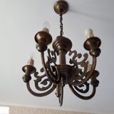 Lustre fer forgé