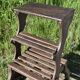 Chair, library step stool