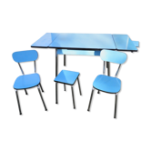 Ensemble de salle à manger en formica années 50/60 vintage design