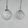 Set of 2 Mid Century Hanging Bol Lamps by Glashutte Limburg, 1970s