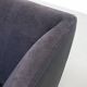 Postmodern Lounge Chair in Leather on wheels by COR