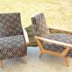 Paire de fauteuils style scandinave , des années 70/80'