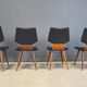 Mid-century Scandinavian dining chairs, 1960s