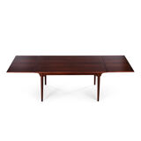 Danish gunni extendable rosewood model 54 dining table for Omann Jun Møbelfabrik, 1960s