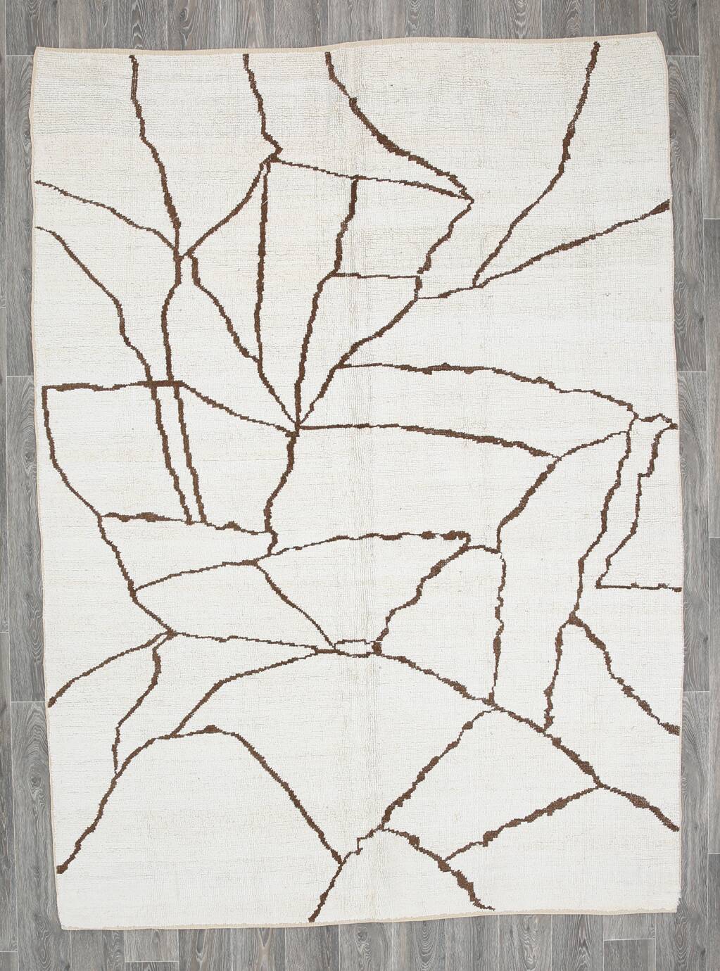 6x9 Super Soft Contemporary Vintage Kilim Rug, 198x269Cm