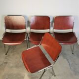 4 chaises empilables, années 1990