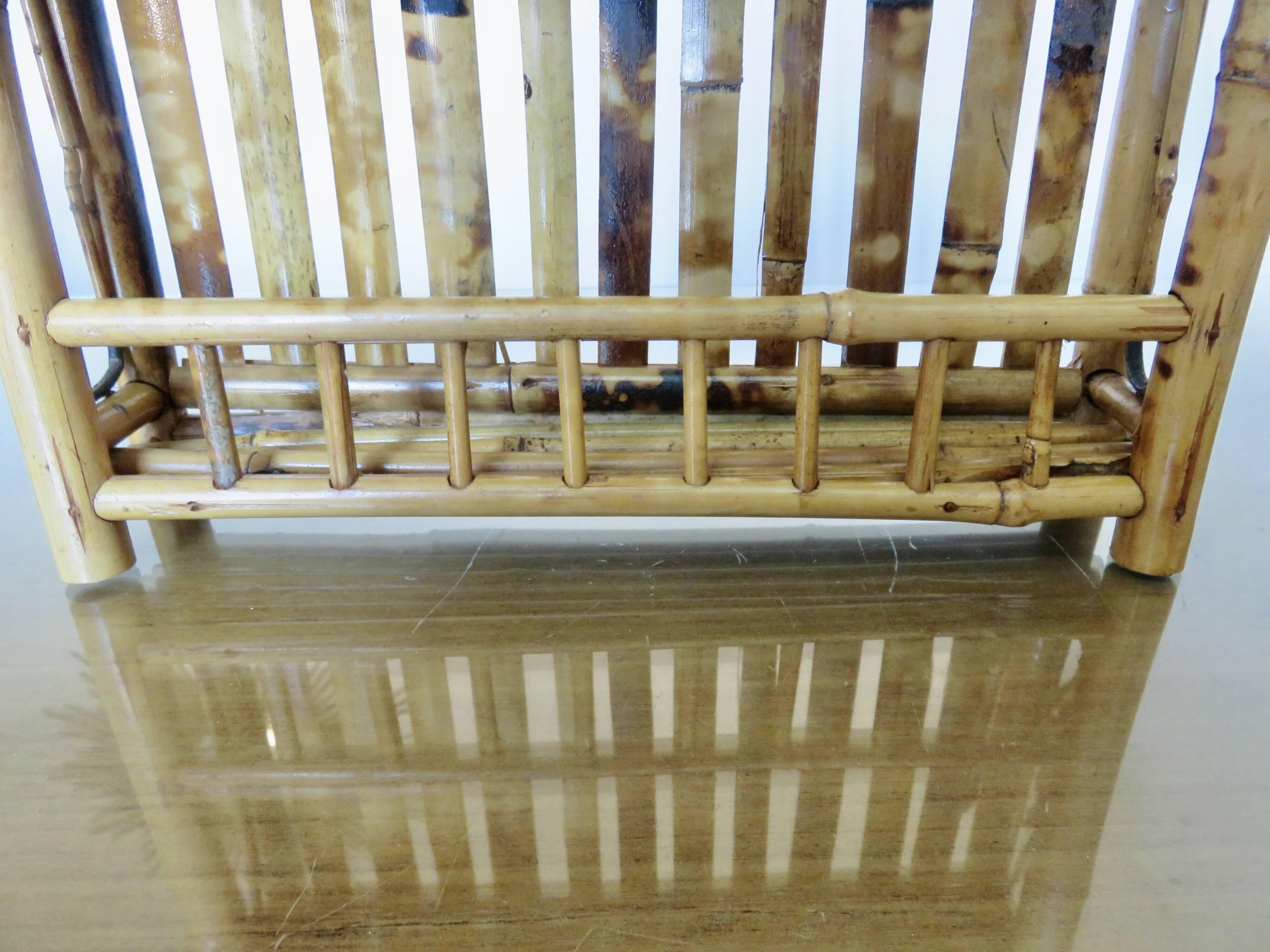 Wall mail holder bamboo mail storage 50s