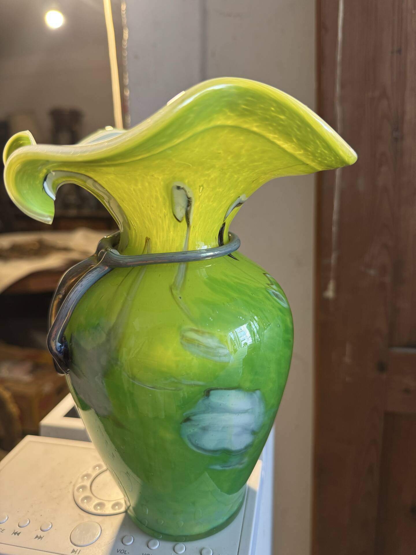 Vintage Murano Glass Vase
