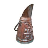 Copper coal bucket