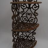 Vintage cast iron angle shelf