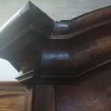 Transition wardrobe in 18th century walnut