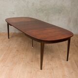 Omann Jun oval rosewood extension table