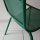 Pair of chairs half moon garden 80s Italian design
