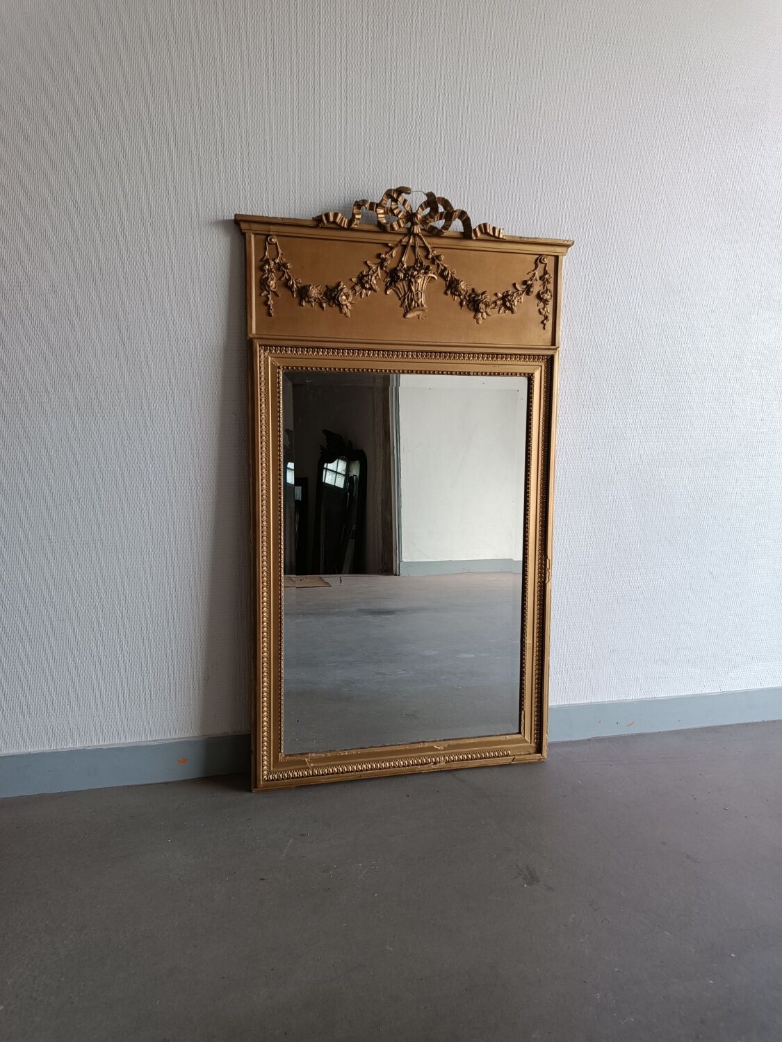 Old mirror trumeau 126/69 cm