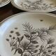 8 flat plates WH Grindley "Pinewood"