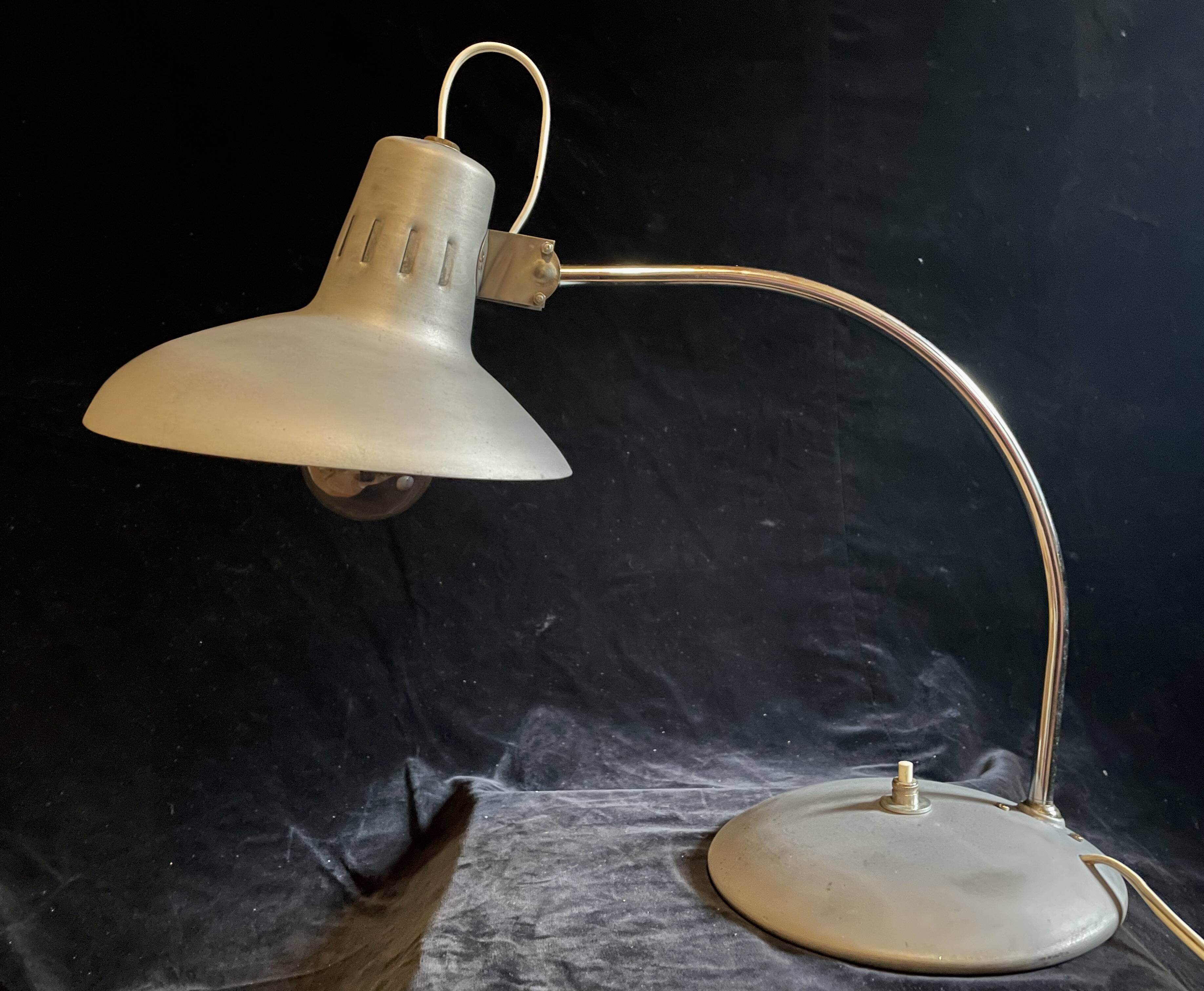 Industrial table lamp, Bauhaus, 1950s