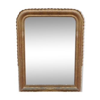 Mirror Louis Philippe old patina gold