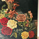 Floral still life signed Gérard Lecerf, oil on canvas, 1965 (Dun