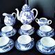 Tea or coffee service in Japanese porcelain.