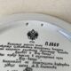 Porcelain plaque decorated with an illustration of a Russian legend