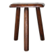 Brutalist tripod stool, 50s.