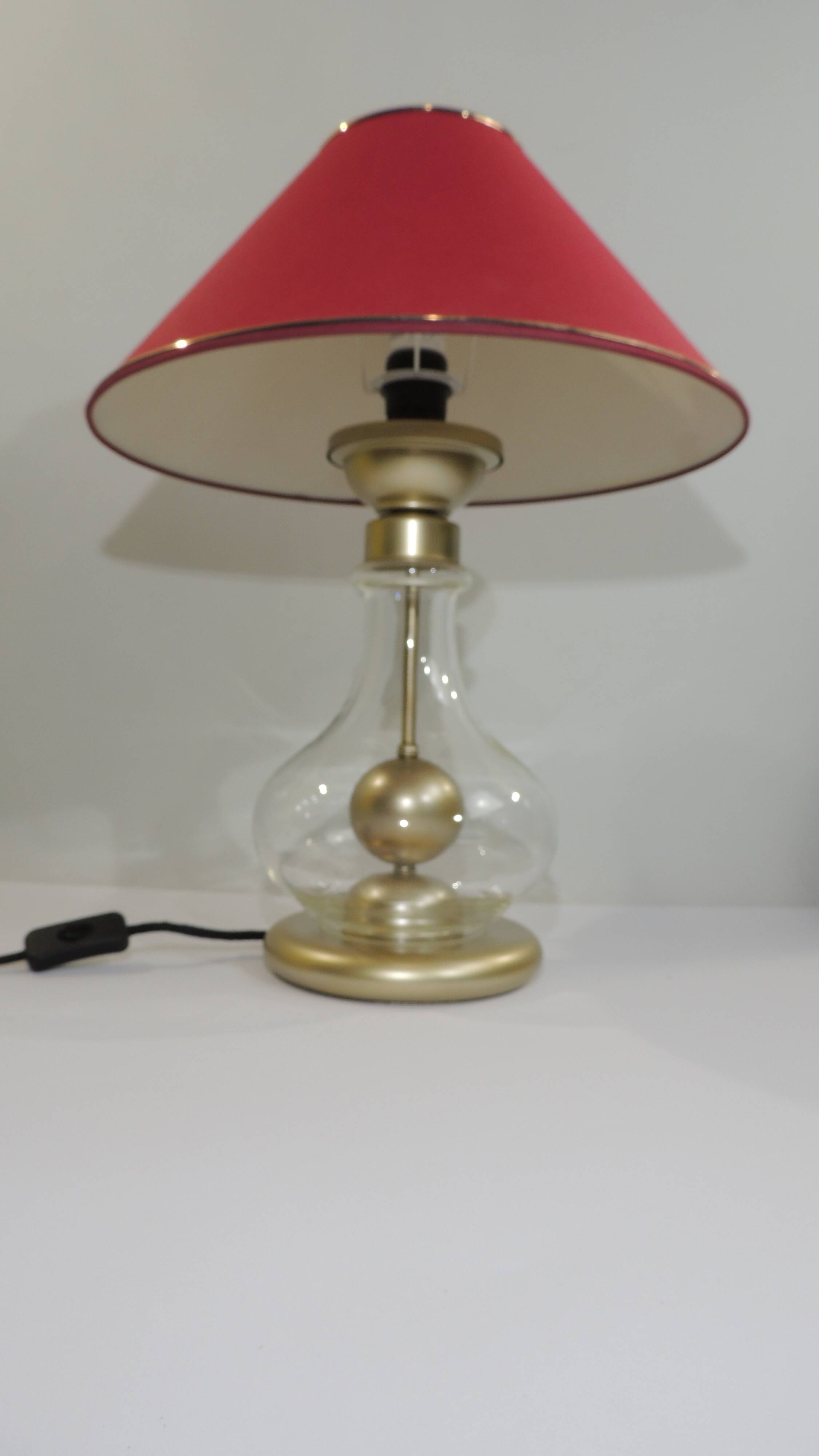 German table lamp attributed to Richard Essig, 1970s